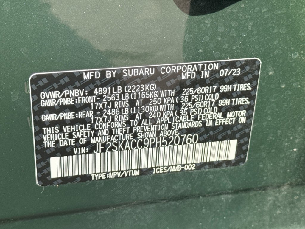 Certified 2023 Subaru Forester AWD/4WD image 27