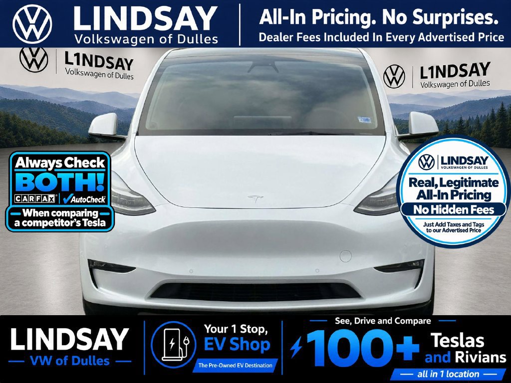 Used 2021 Tesla Model Y Long Range AWD/4WD image 2
