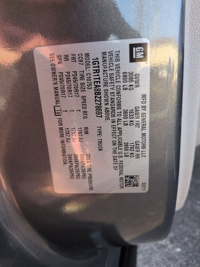 Used 2011 GMC Sierra 1500 W/T RWD image 28