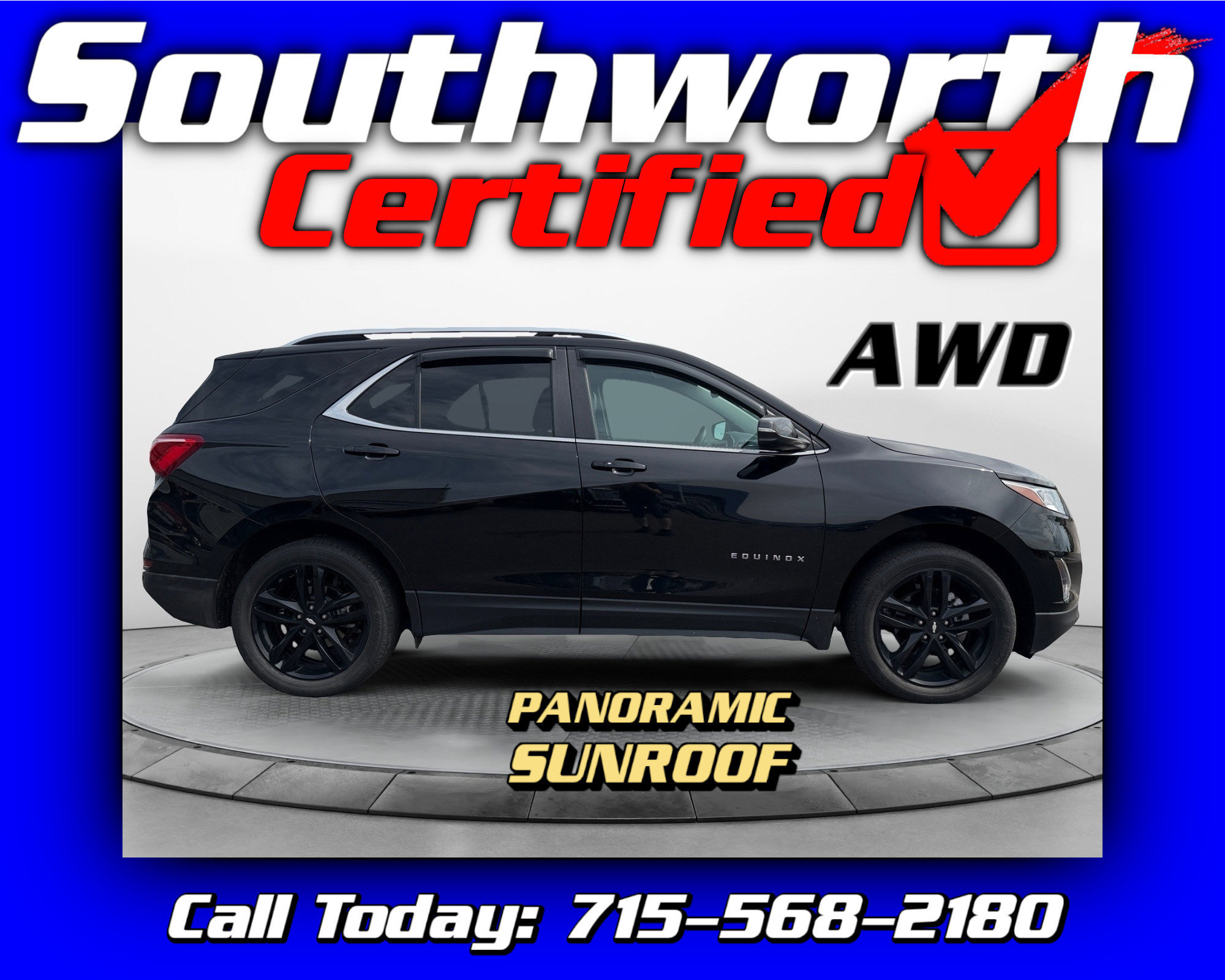 Used 2021 Chevrolet Equinox LT AWD/4WD image 1
