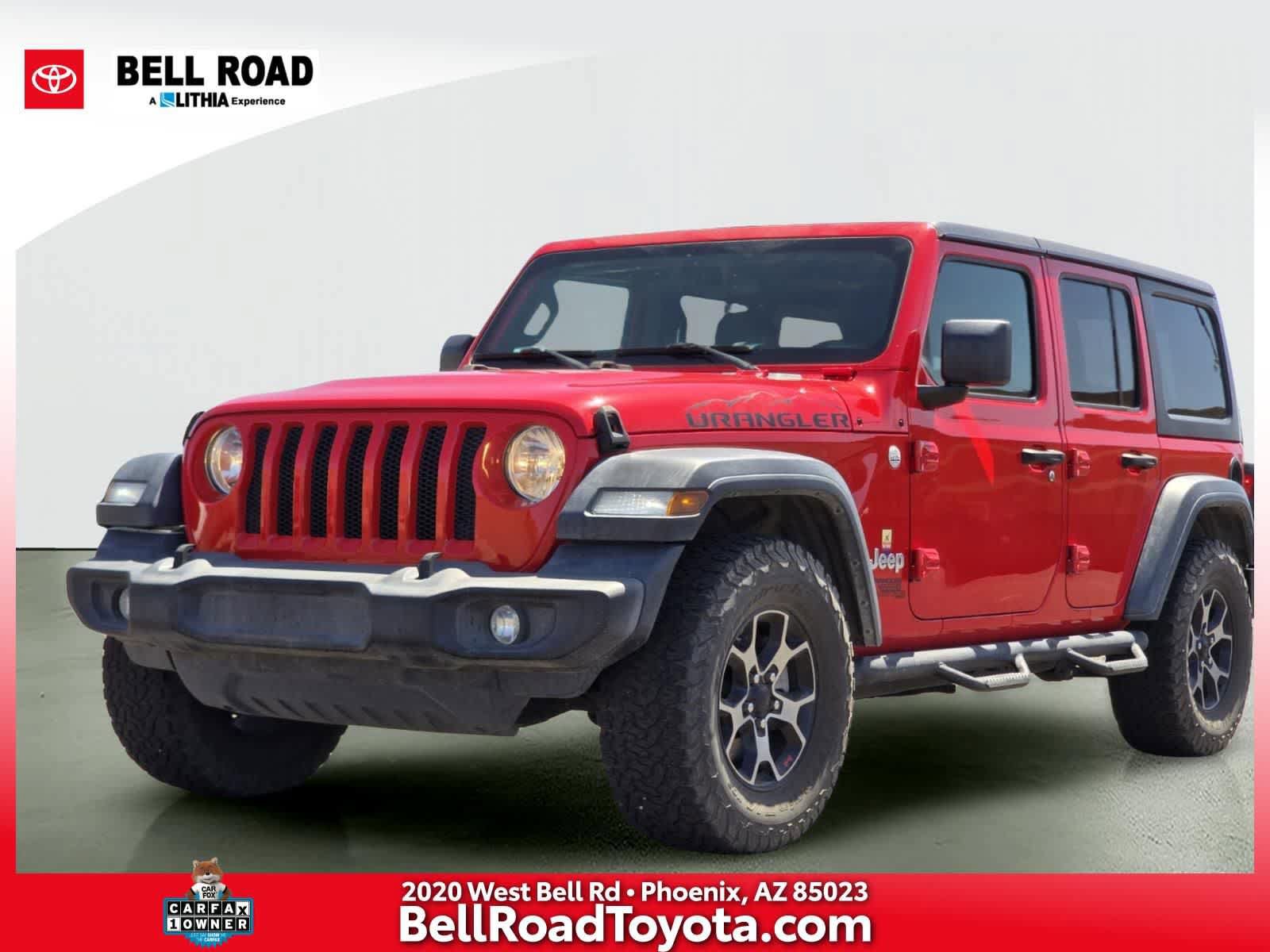Used 2018 Jeep Wrangler Unlimited Sport S AWD/4WD image 1