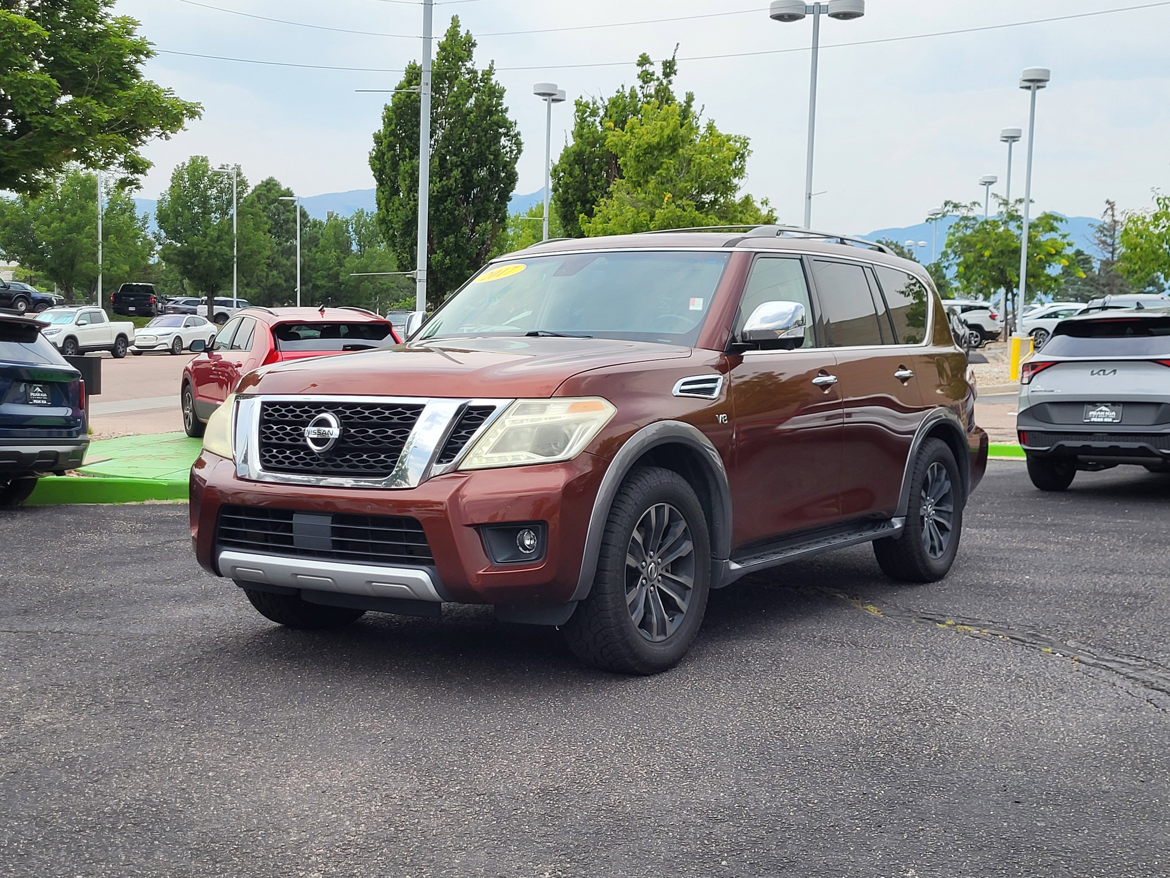 Used 2017 Nissan Armada Platinum w/ Interior Lighting Package image 5