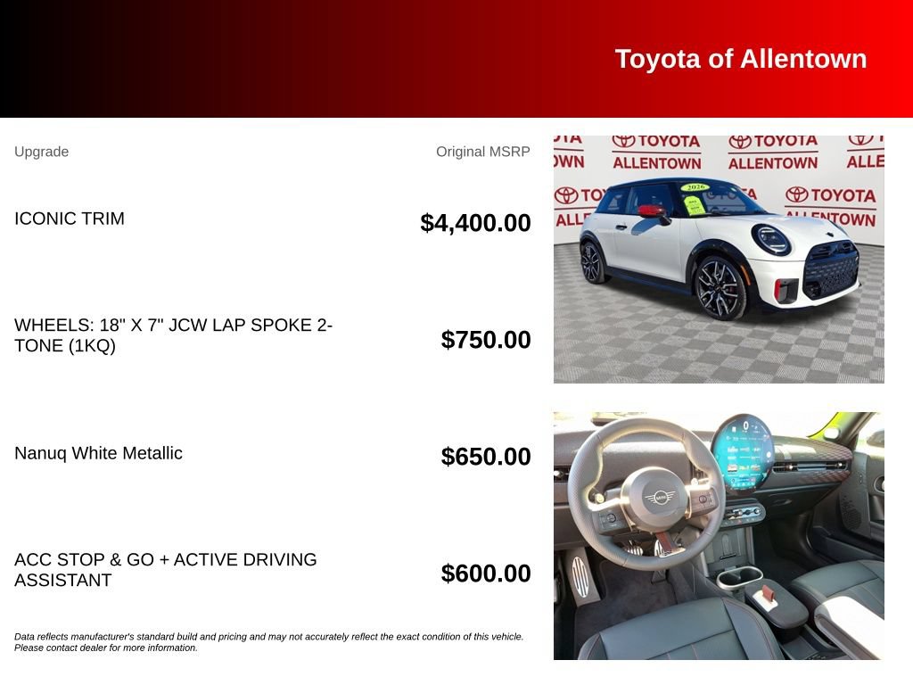 Used 2026 MINI Cooper John Cooper Works FWD image 5
