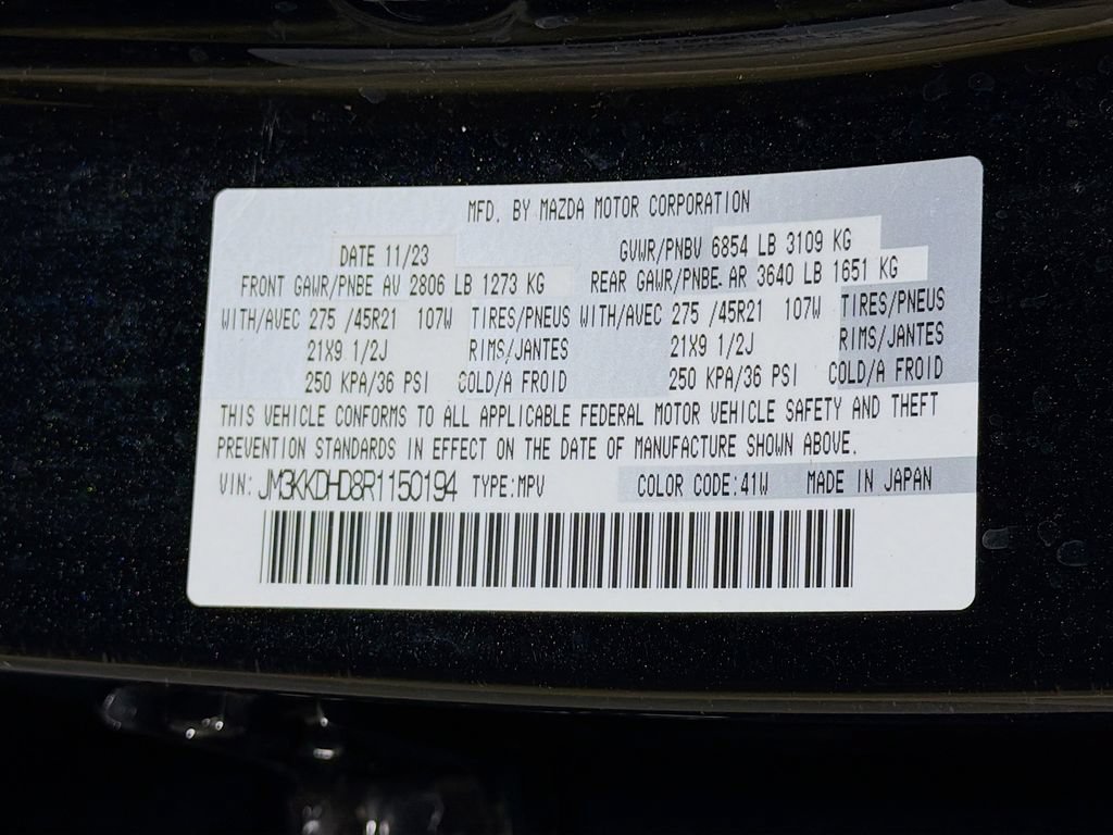 Used 2024 MAZDA CX-90 3.3 Turbo w/ Premium Package AWD/4WD image 38