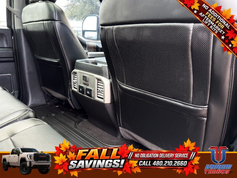 Used 2017 Ford F350 Lariat w/ Lariat Ultimate Package AWD/4WD image 29