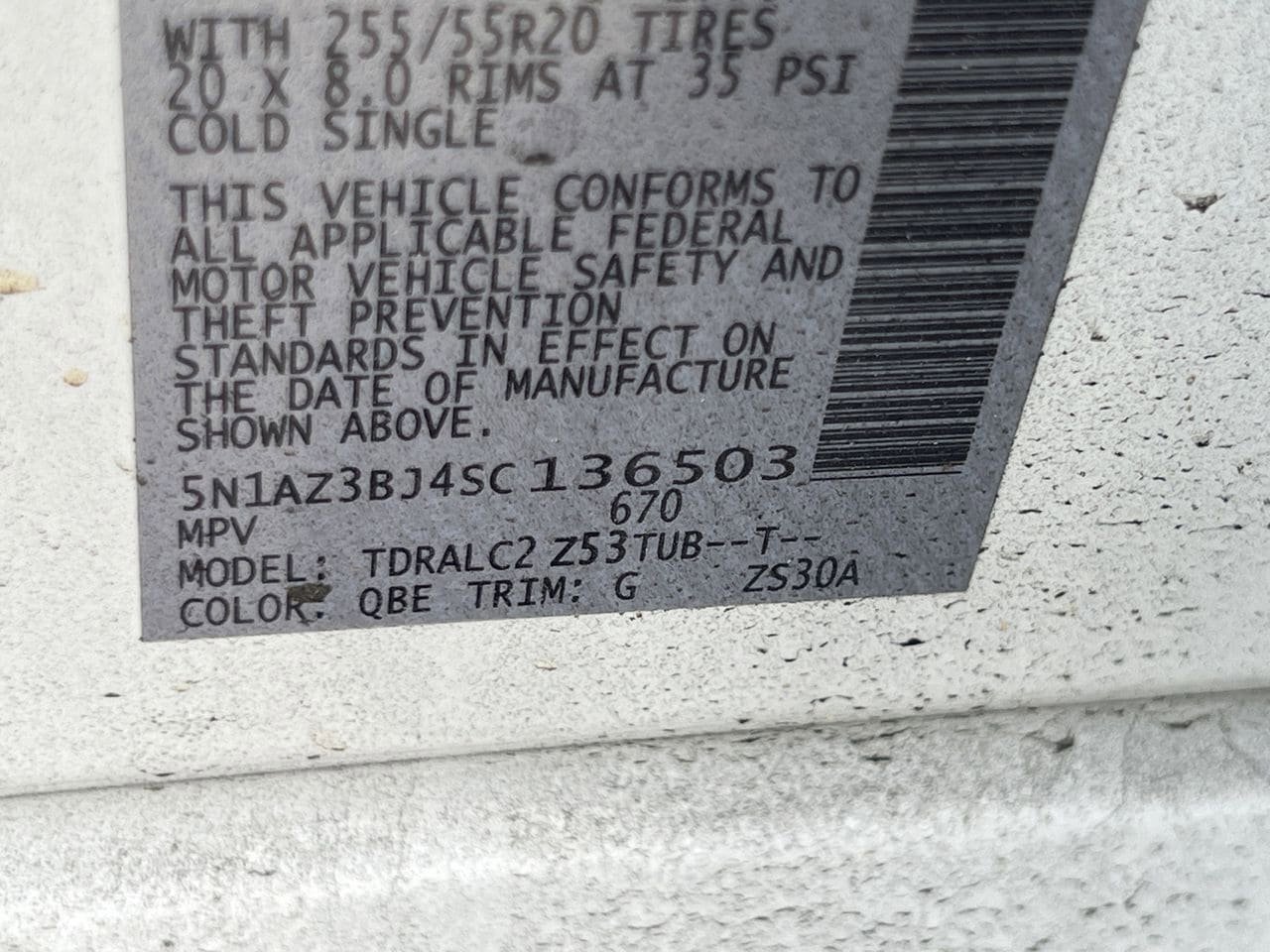 Certified 2025 Nissan Murano SV FWD image 10