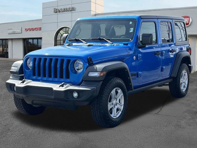 Used 2021 Jeep Wrangler Unlimited Sport video 3