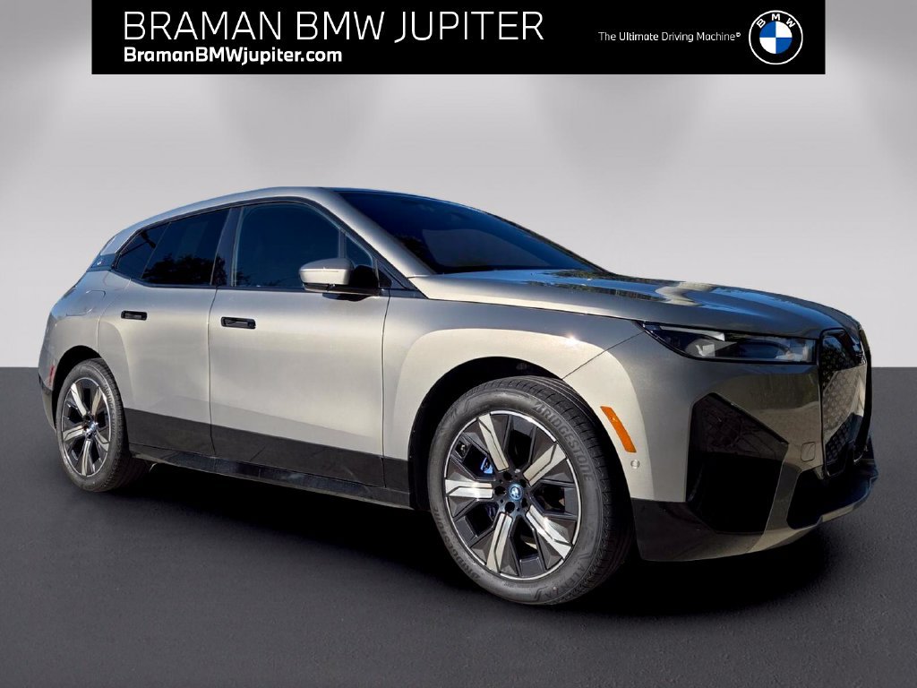 Certified 2024 BMW iX xDrive50 w/ Sport Package AWD/4WD image 1