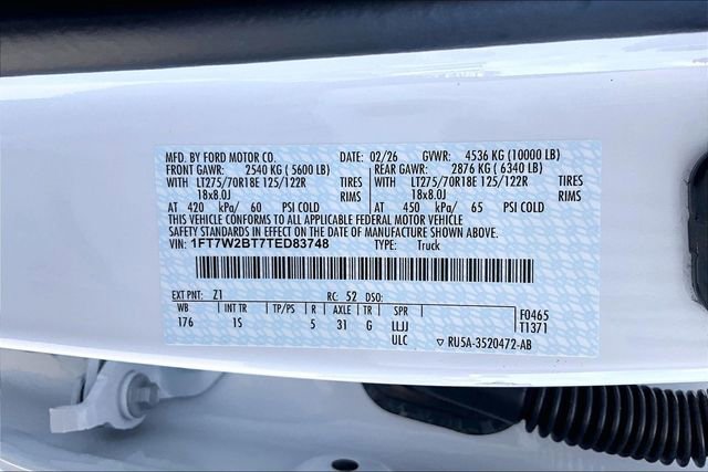 New 2026 Ford F250 XL w/ STX Appearance Package image 12