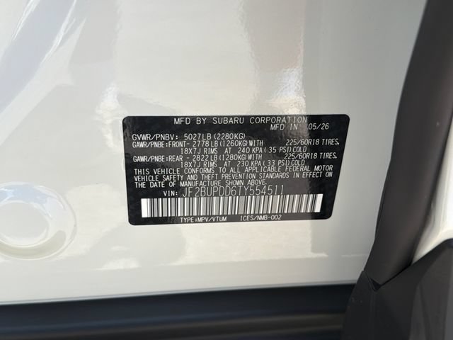 New 2026 Subaru Outback Limited AWD/4WD image 26
