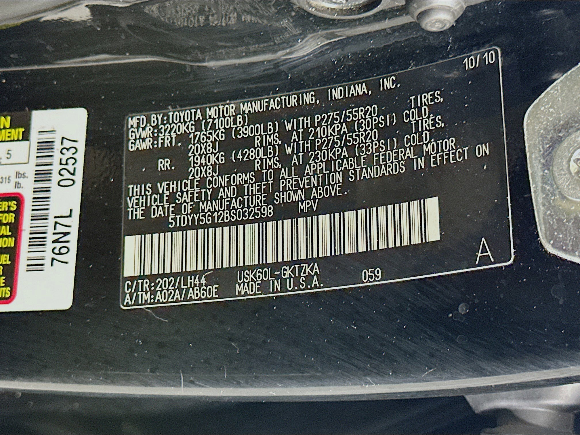 Used 2011 Toyota Sequoia Platinum image 12