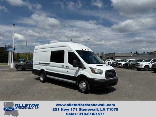 Used 2015 Ford Transit 350 148 High Roof Extended DRW w/ Interior Upgrade Package RWD image 1