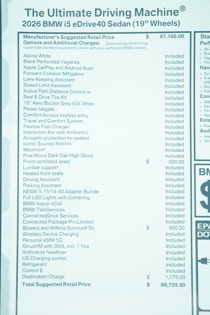 Used 2026 BMW i5 eDrive40 image 8