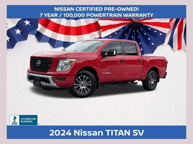 Certified 2024 Nissan Titan SV w/ SV Convenience Package RWD image 1