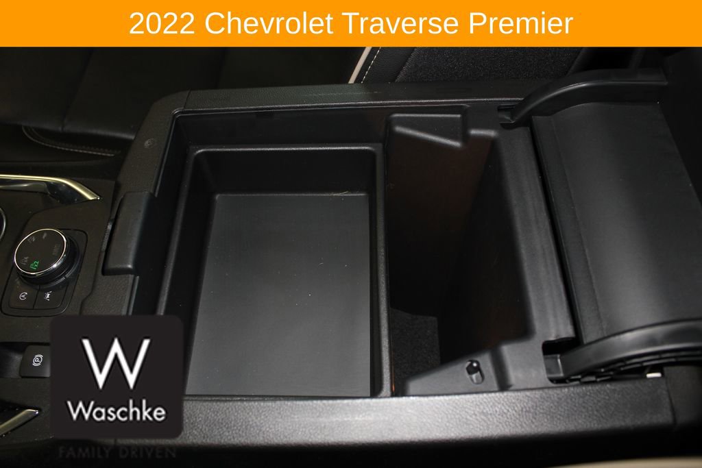 Used 2022 Chevrolet Traverse Premier w/ LPO, Floor Liner Package AWD/4WD image 37