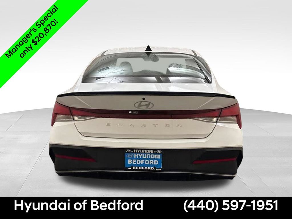 Certified 2026 Hyundai Elantra Sport w/ Cargo Package FWD image 6