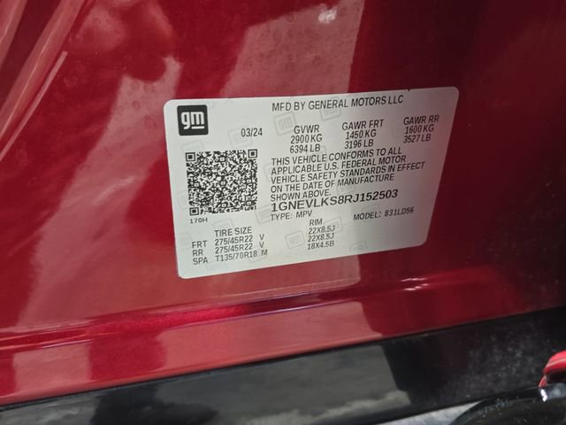 Used 2024 Chevrolet Traverse RS w/ LPO, Floor Liner Package image 40