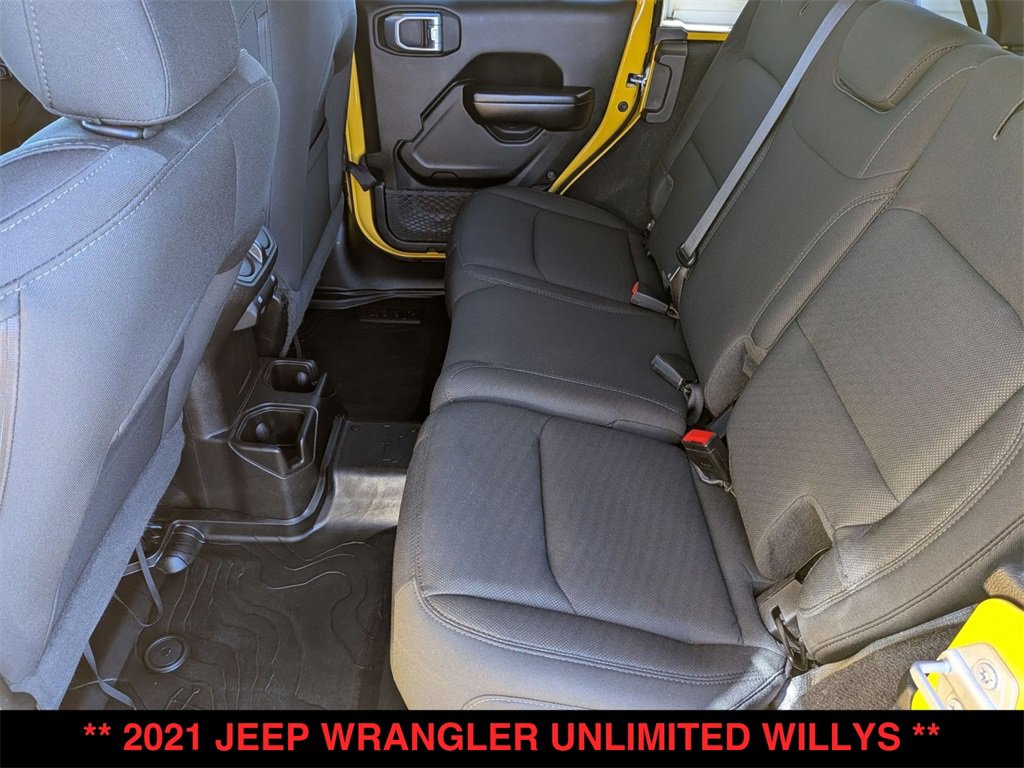 Used 2021 Jeep Wrangler Unlimited Willys image 3