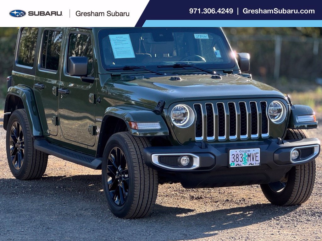 Used 2021 Jeep Wrangler Unlimited Sahara w/ Cold Weather Group