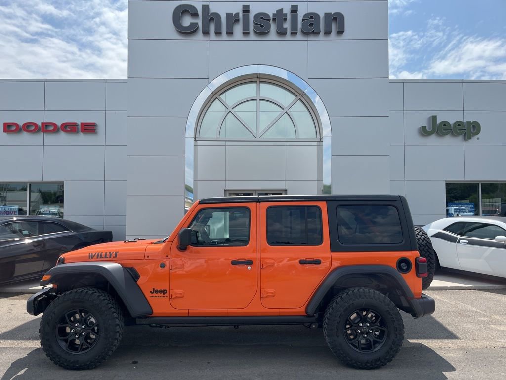 New 2025 Jeep Wrangler Willys image 1