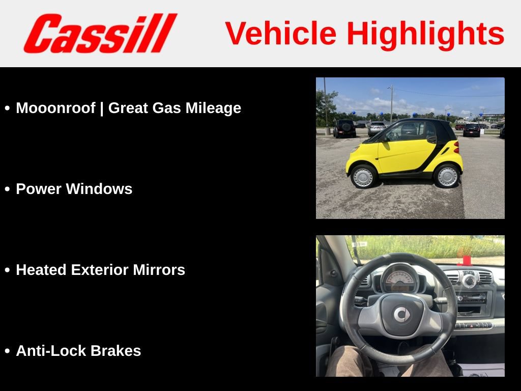 Used 2008 smart fortwo passion RWD image 6