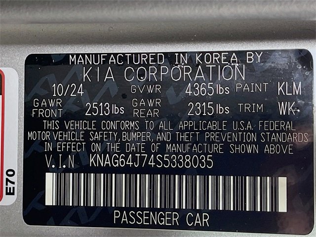 Used 2025 Kia K5 GT-Line w/ GT-Line Premium Package image 34