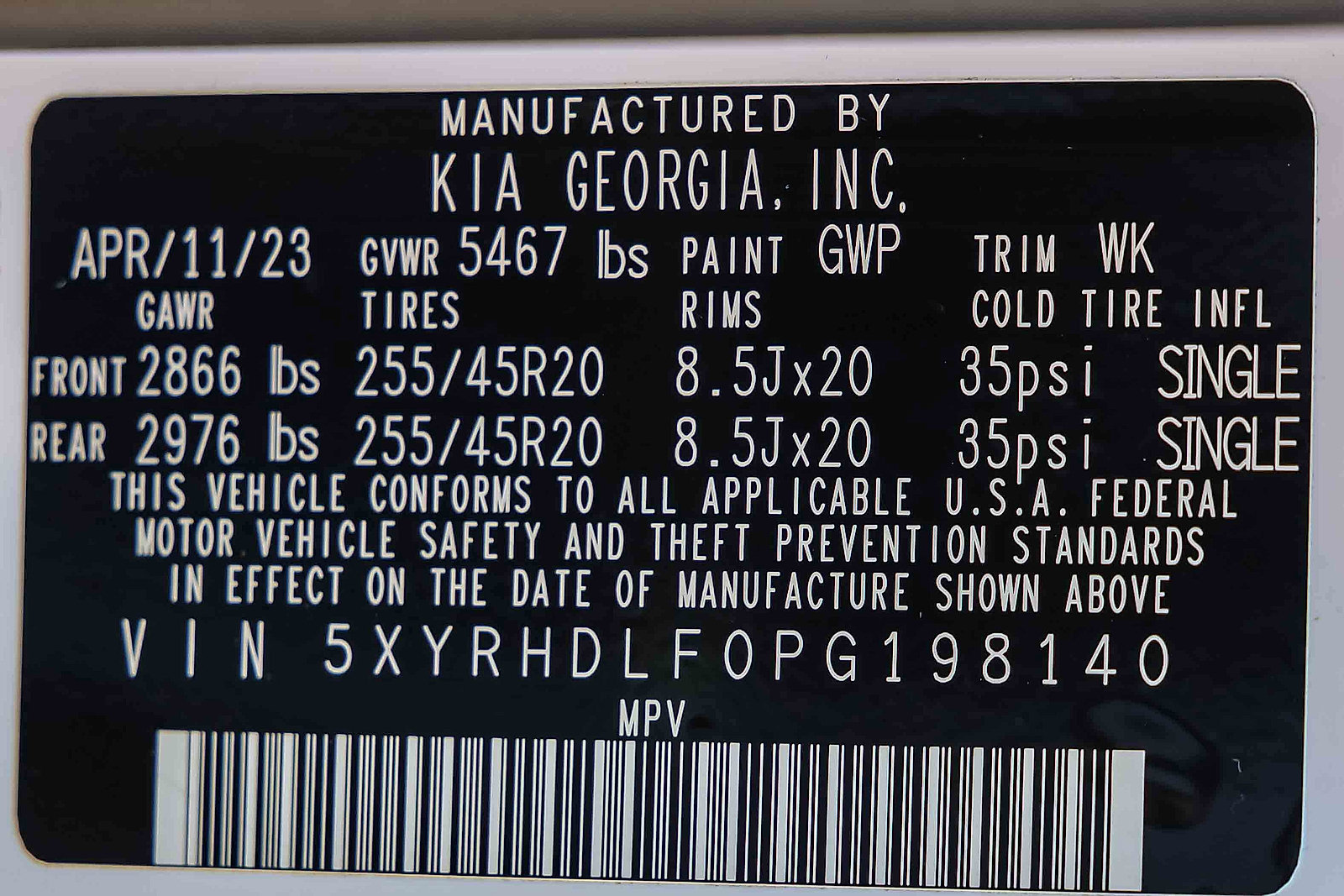 Certified 2023 Kia Sorento X-Line EX AWD/4WD image 18