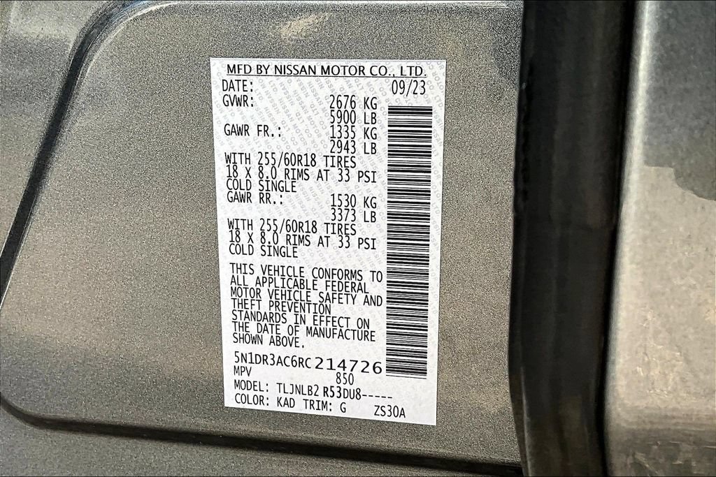 Certified 2024 Nissan Pathfinder S AWD/4WD image 19
