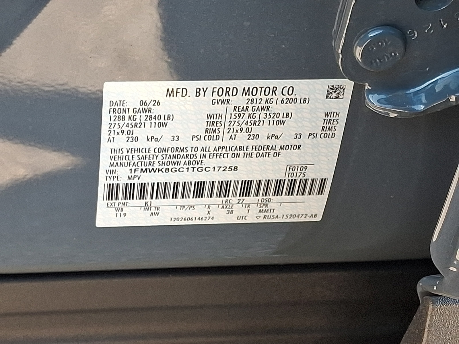 New 2026 Ford Explorer ST w/ Sun And Sound Package AWD/4WD image 12