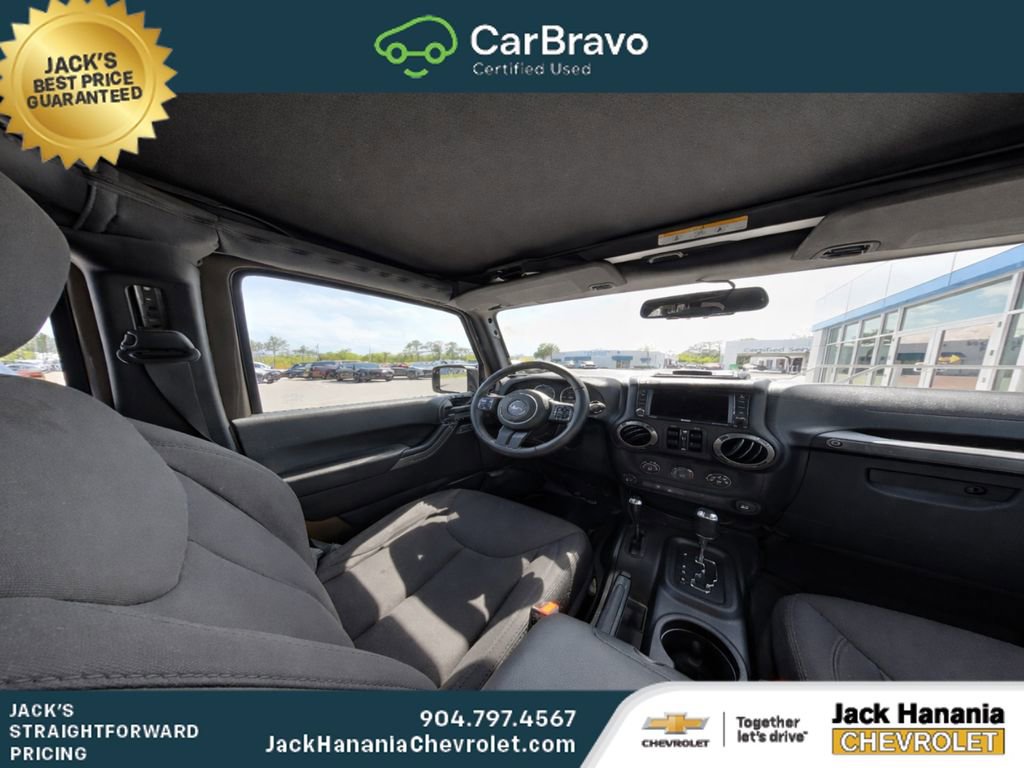 Used 2015 Jeep Wrangler Unlimited Sport w/ Quick Order Package 24S AWD/4WD image 11