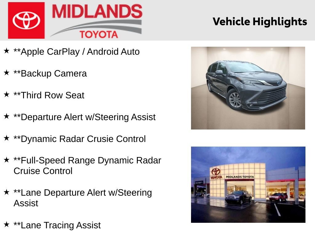 Used 2025 Toyota Sienna XLE image 2