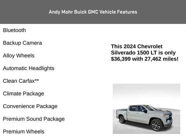 Used 2024 Chevrolet Silverado 1500 LT AWD/4WD image 4
