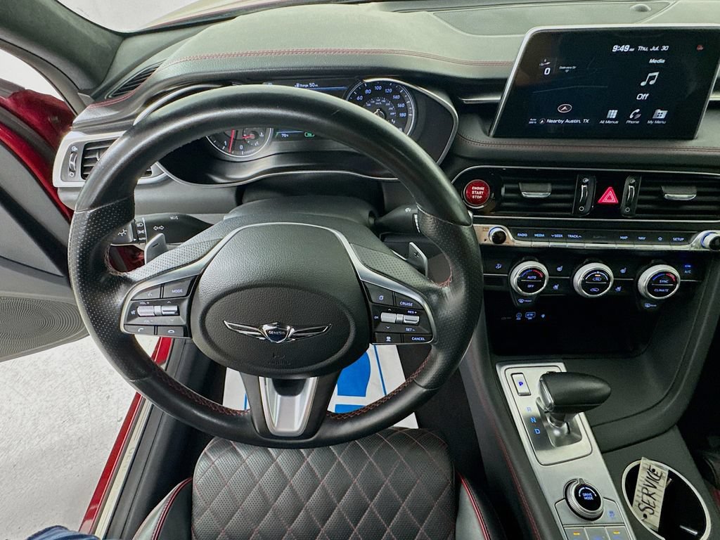 Used 2019 Genesis G70 3.3T Advanced w/ Sport Package RWD image 12