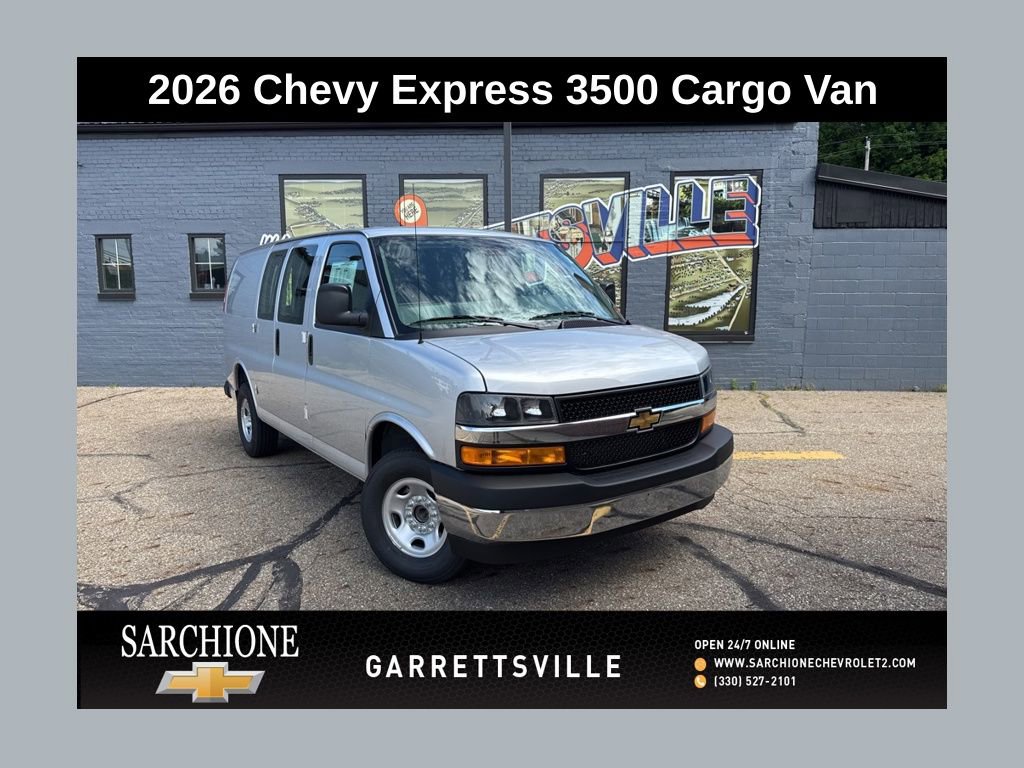 New 2026 Chevrolet Express 3500 w/ Driver Convenience Package
