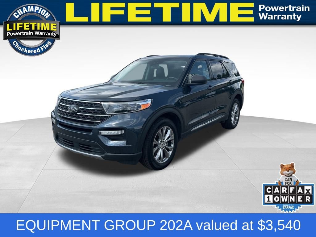 Used 2022 Ford Explorer XLT w/ Equipment Group 202A image 1