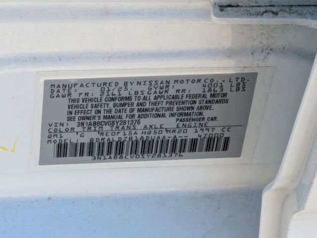 Used 2025 Nissan Sentra SV w/ All-Weather Package FWD image 35