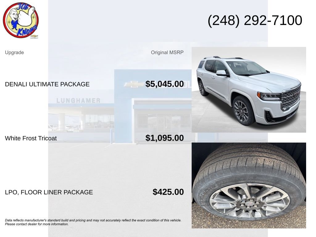 Used 2023 GMC Acadia Denali w/ Denali Ultimate Package image 5