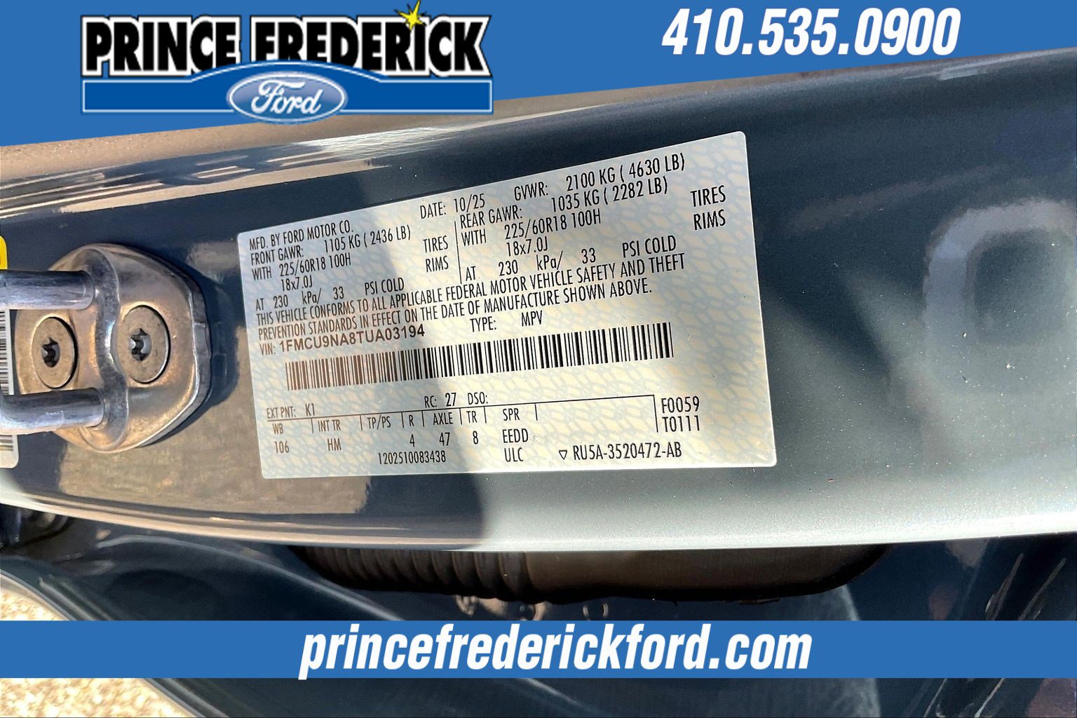 New 2026 Ford Escape ST-Line Select w/ Tech Pack #2 image 12