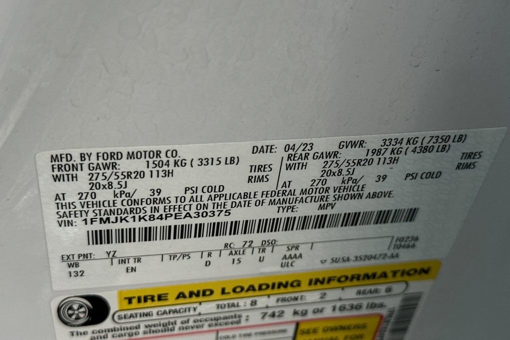 Used 2023 Ford Expedition Max Limited RWD image 30