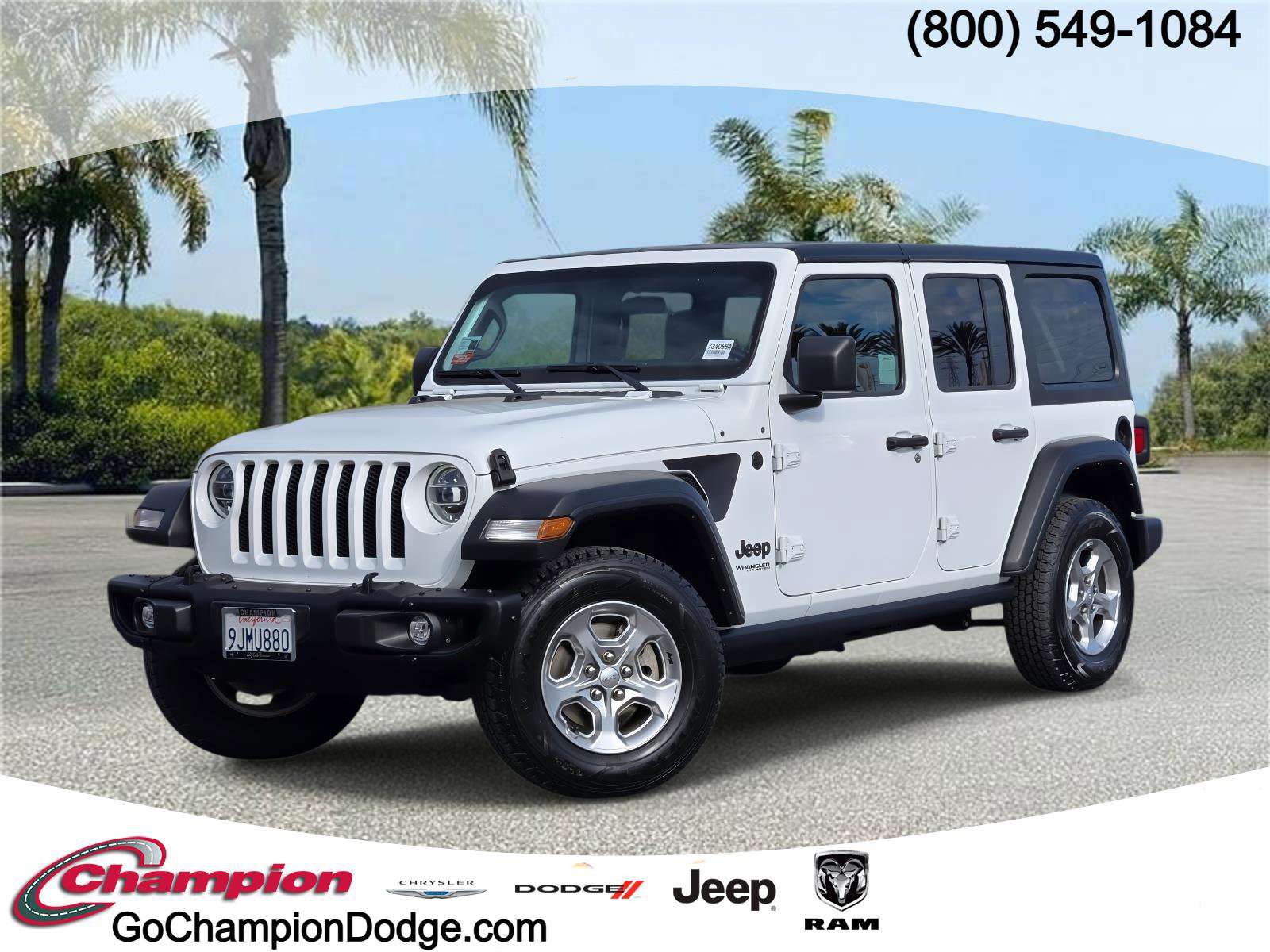 Used 2021 Jeep Wrangler Unlimited Sport
