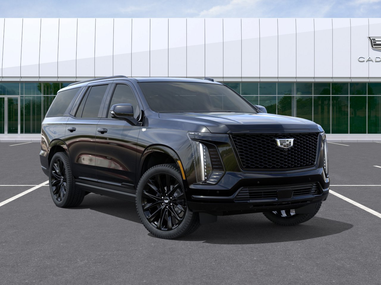 New 2026 Cadillac Escalade Platinum Sport w/ LPO, ONYX Package AWD/4WD image 7