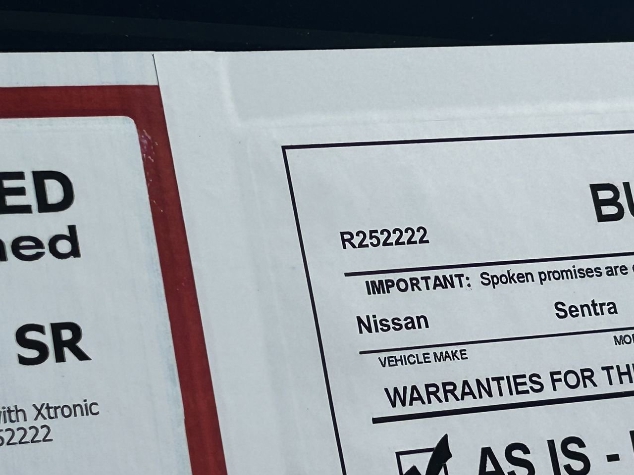 Certified 2025 Nissan Sentra SR image 36