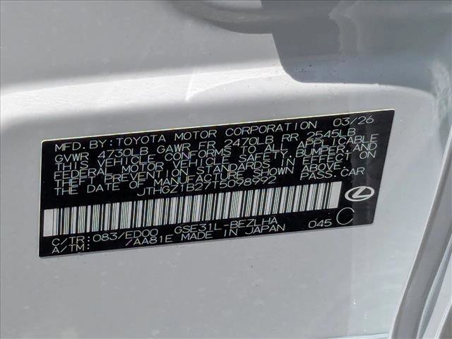 New 2026 Lexus IS 350 F Sport RWD image 16