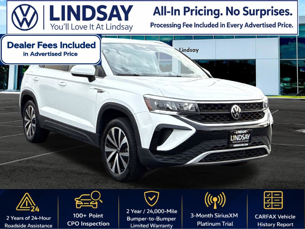 Certified 2023 Volkswagen Taos SE AWD/4WD image 1