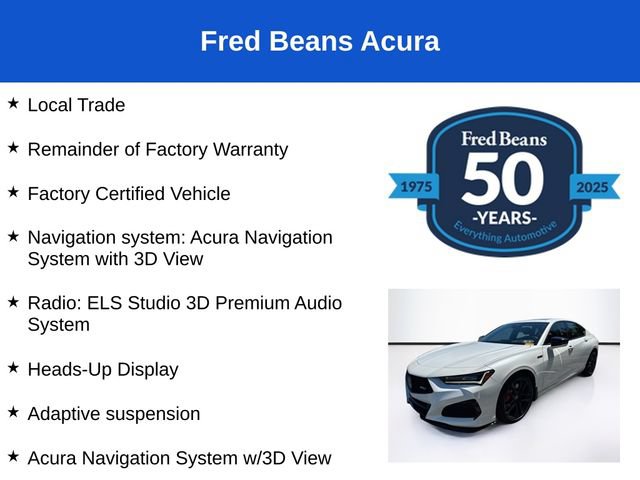 Used 2024 Acura TLX Type S AWD/4WD image 3