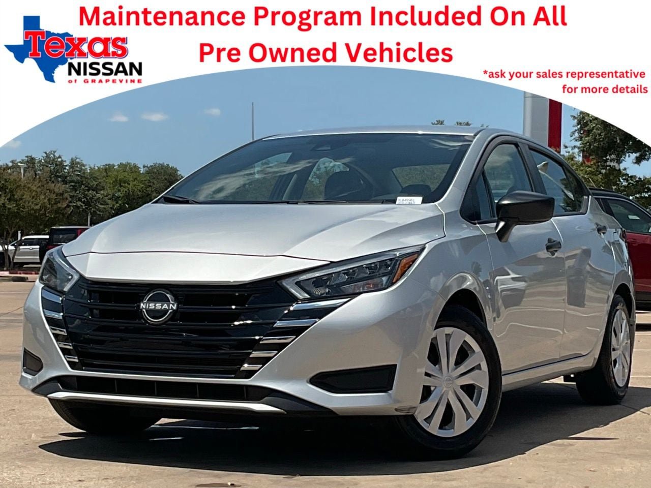 Used 2025 Nissan Versa S w/ Trunk Package FWD video 1