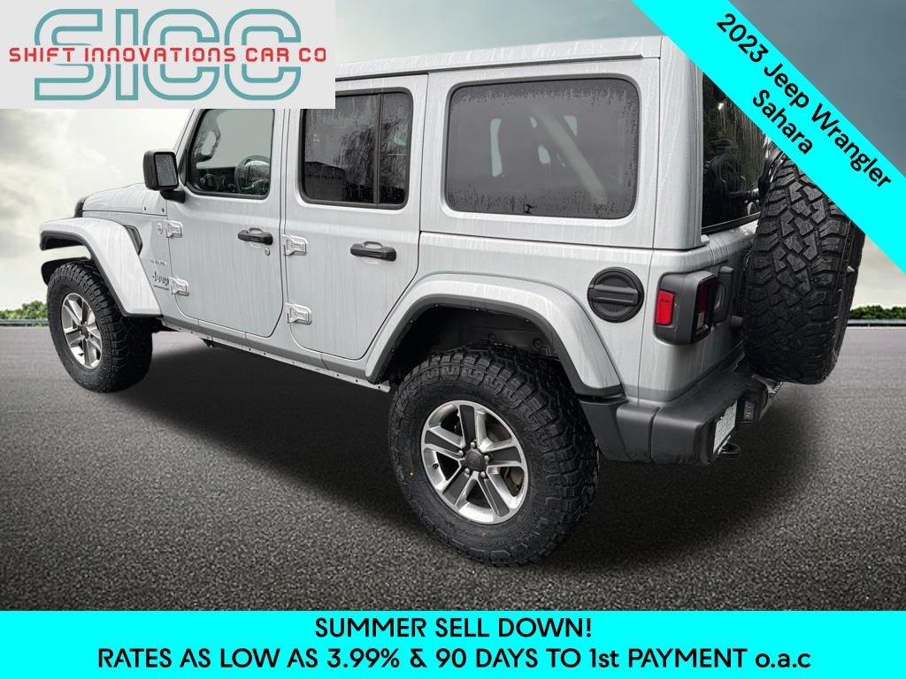 Used 2023 Jeep Wrangler Unlimited Sahara AWD/4WD image 4