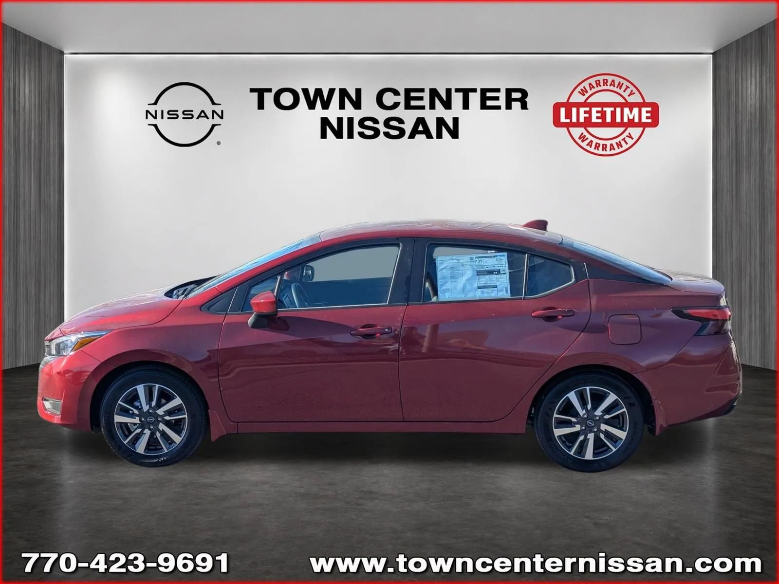 New 2025 Nissan Versa SV w/ Trunk Package FWD image 5