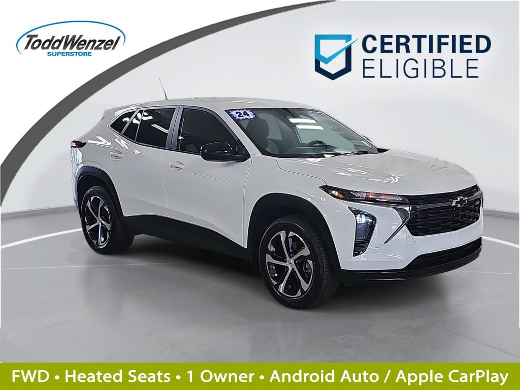 Certified 2024 Chevrolet Trax RS w/ Driver Confidence Package FWD image 1
