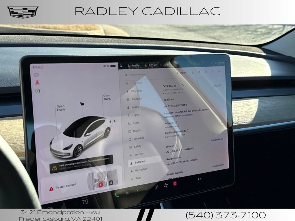 Used 2020 Tesla Model 3 Long Range image 11